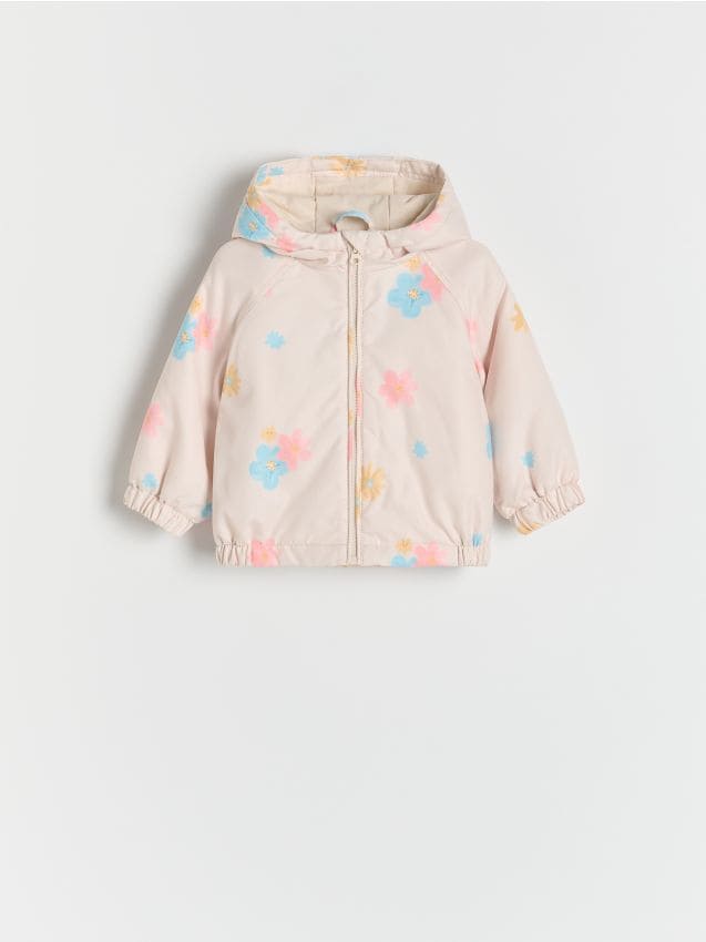 Gemusterte Jacke mit Kapuze - RESERVED