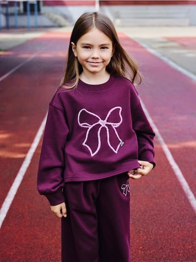 Tracksuit set with embroidery