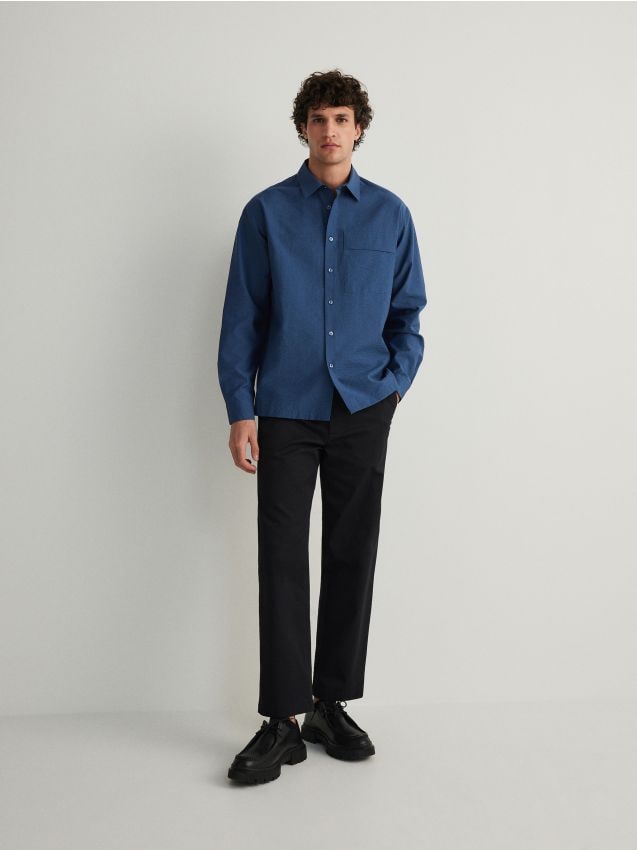 Reserved - pantaloni jogger - negru