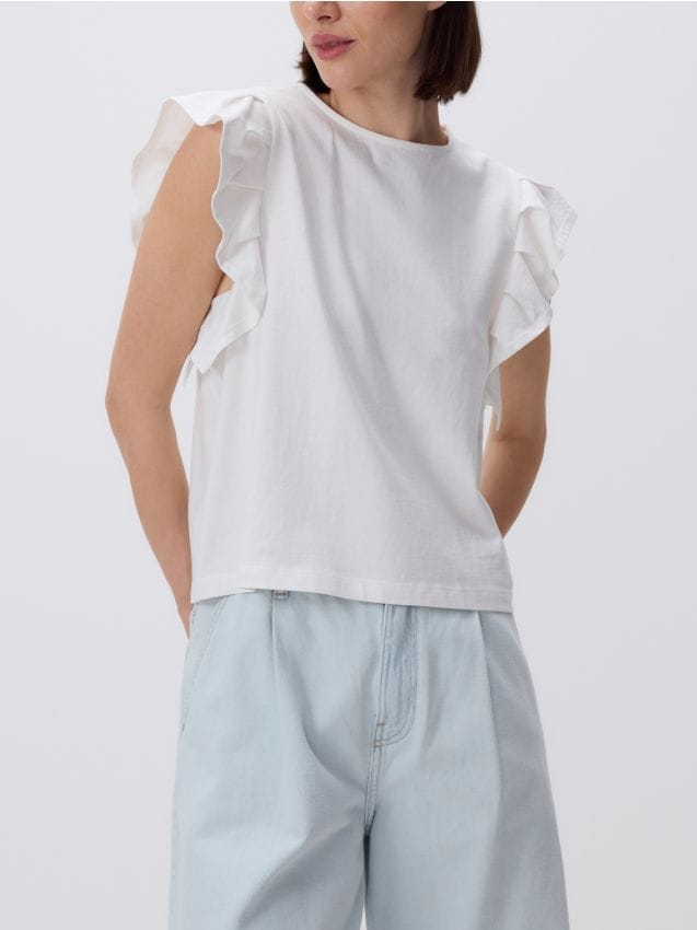 Bluza s volanima - RESERVED