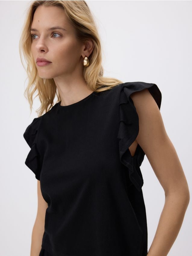 Bluza s volanima - RESERVED