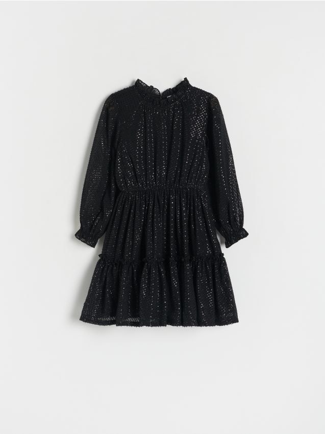 Robe à finition volantée - RESERVED
