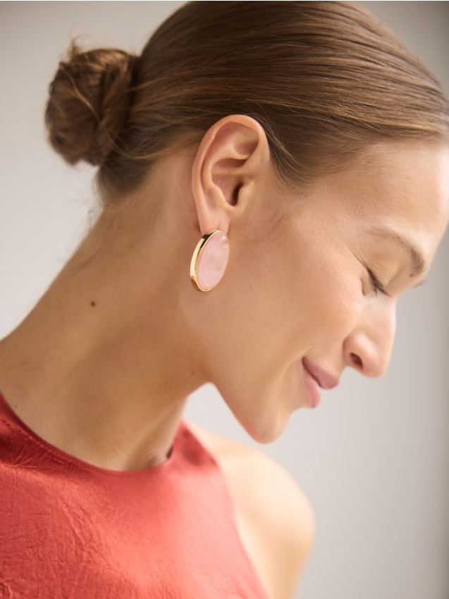 Earrings with decorative stones - RESERVED