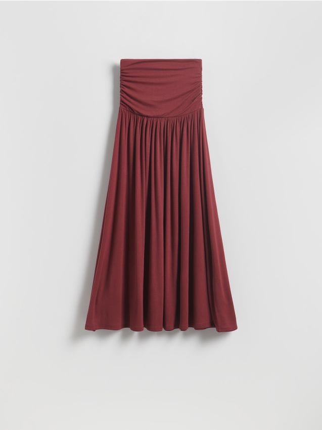 Viscose rich maxi skirt - RESERVED