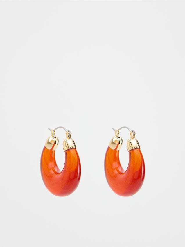 Circular drop earrings - RESERVED