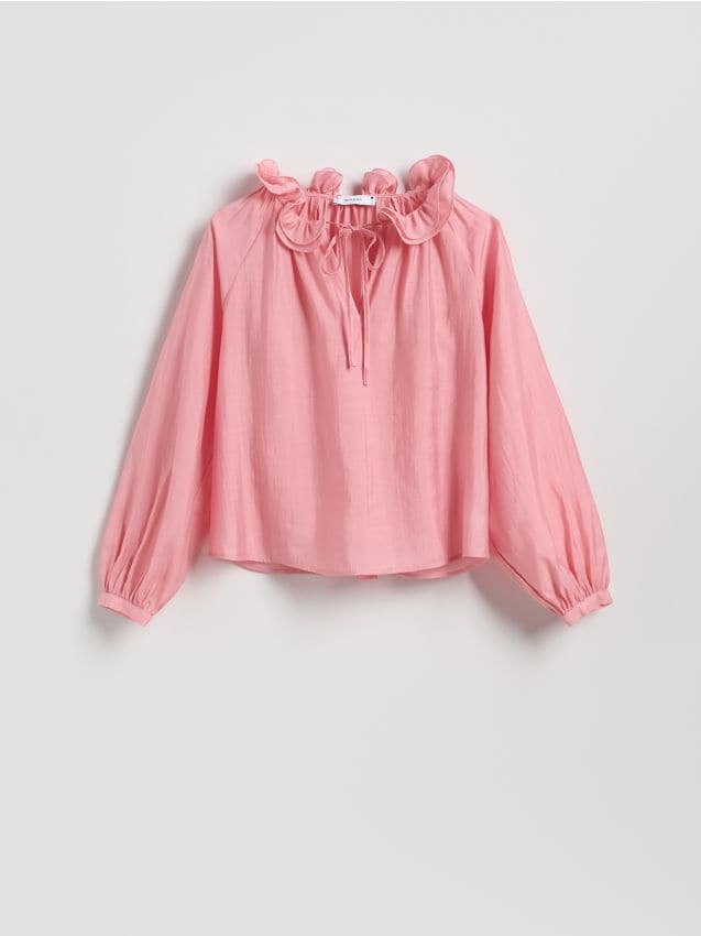 Blouse en mélange de lyocell - RESERVED