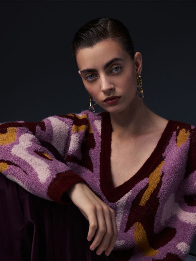 Jacquard jumper - RESERVED