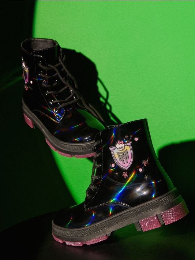 GIRLS` ANKLE BOOTS - RESERVED