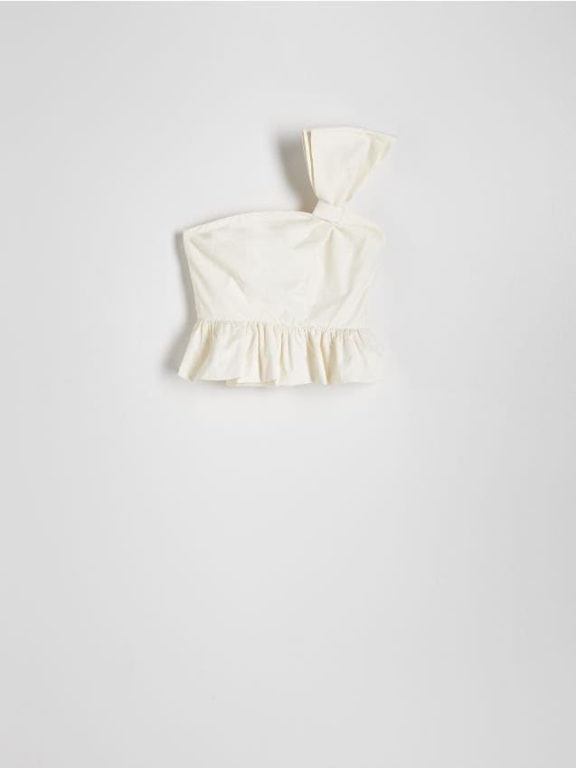 Tričko s volánkem peplum - RESERVED