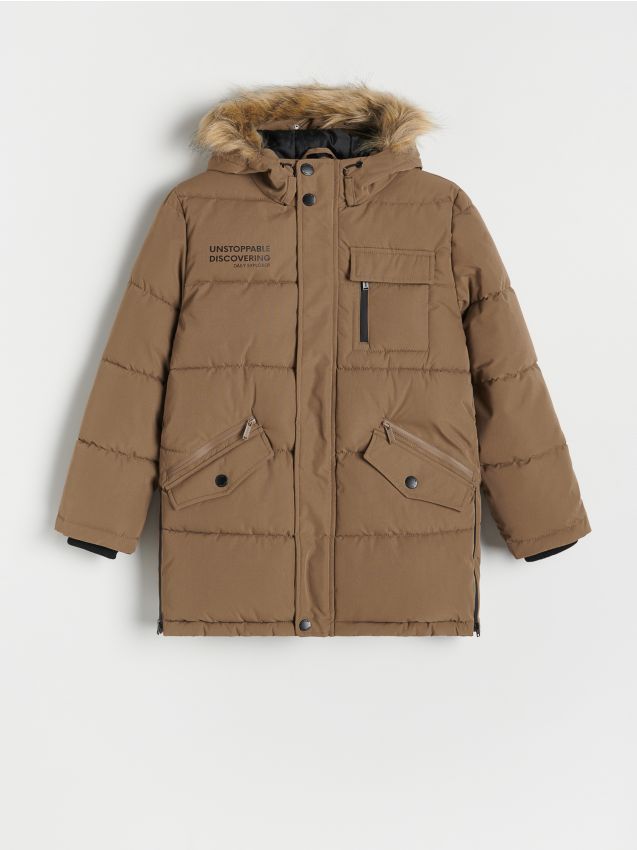 Quilted coat with lining - RESERVED