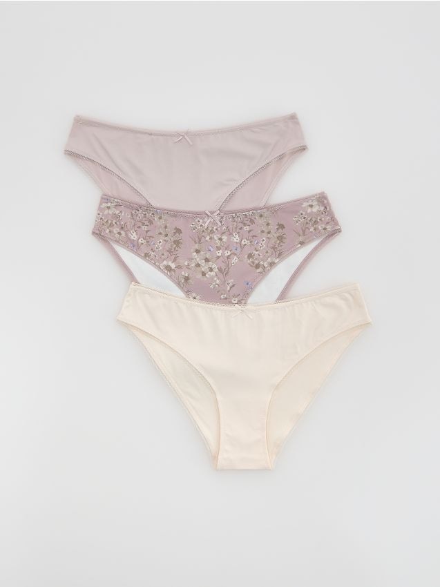 Brazilian knickers 3 pack - RESERVED