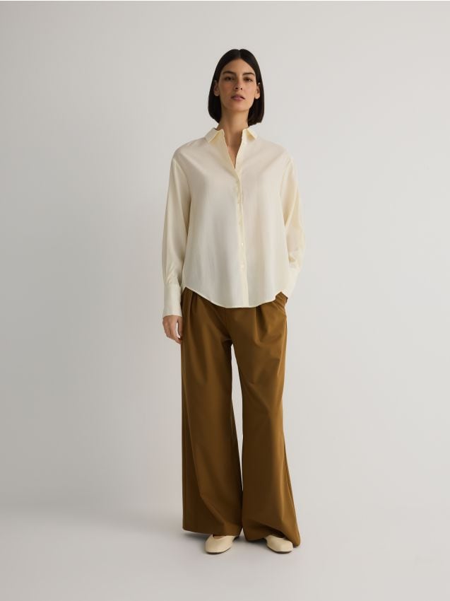 Modal blend shirt - RESERVED