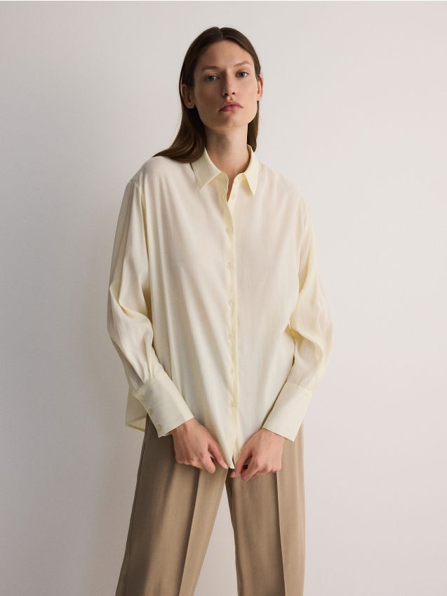 Modal blend shirt - RESERVED