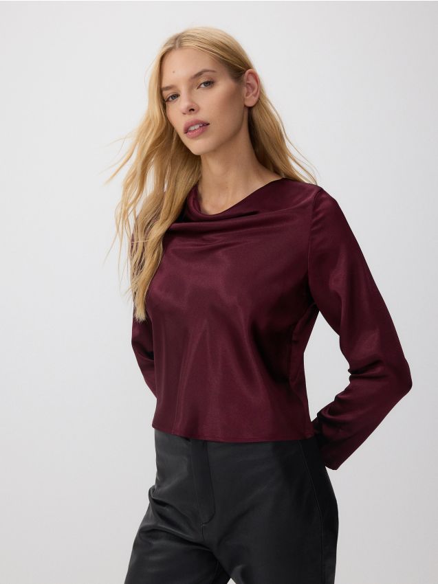 Metallic shine blouse - RESERVED