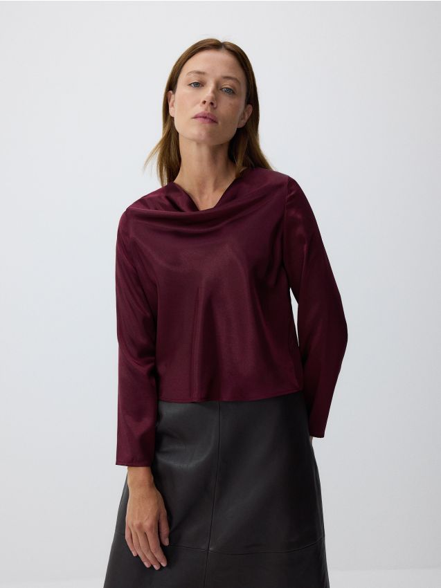 Metallic shine blouse - RESERVED