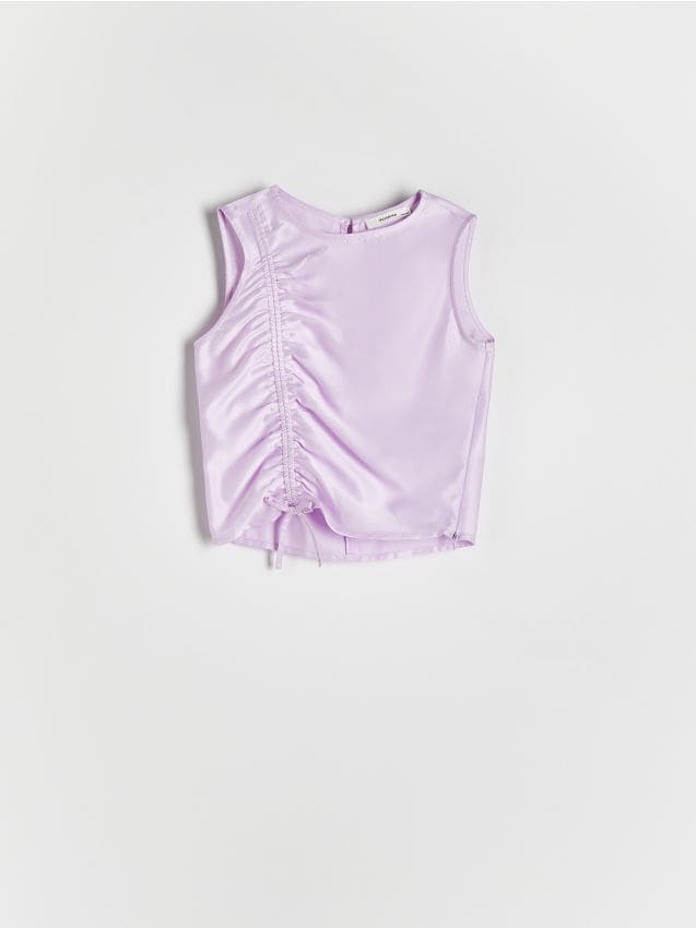 Gathered blouse - RESERVED