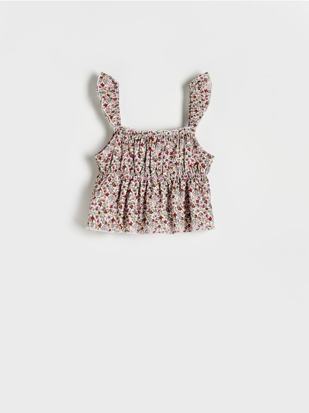 Sleeveless blouse - RESERVED