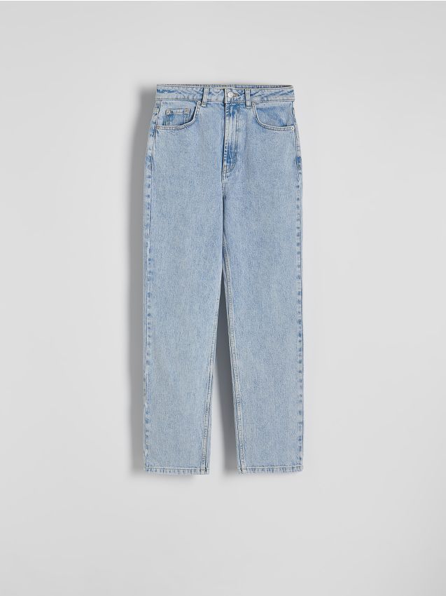 Jean straight taille haute - RESERVED