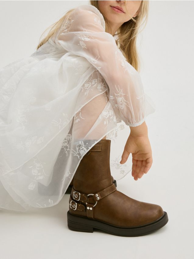 LADIES` ANKLE BOOTS - RESERVED