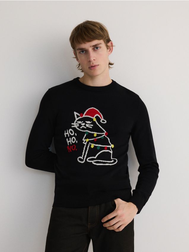 Jumper with Christmas pattern - RESERVED