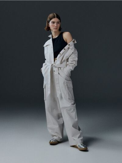 Jumpsuit with cargo pockets