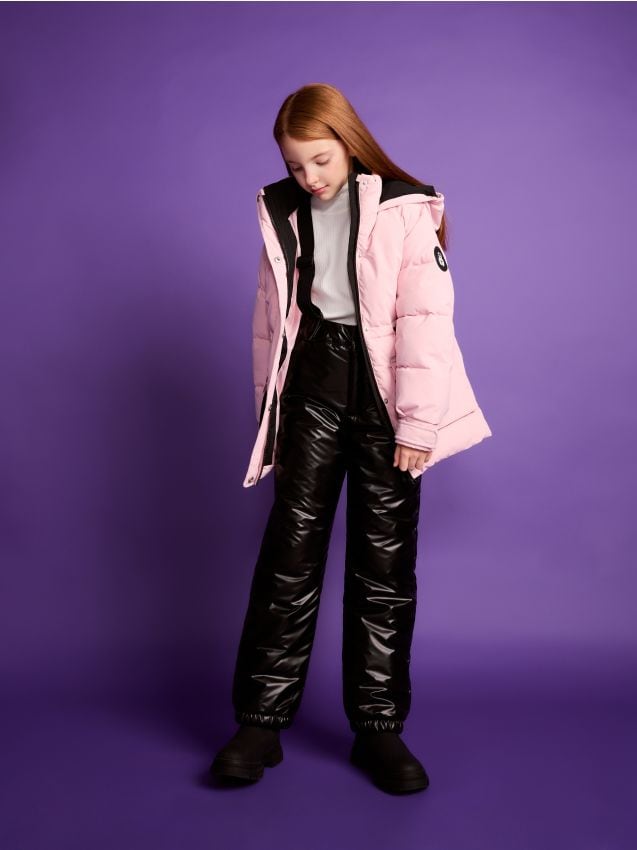 Insulated trousers with braces - RESERVED
