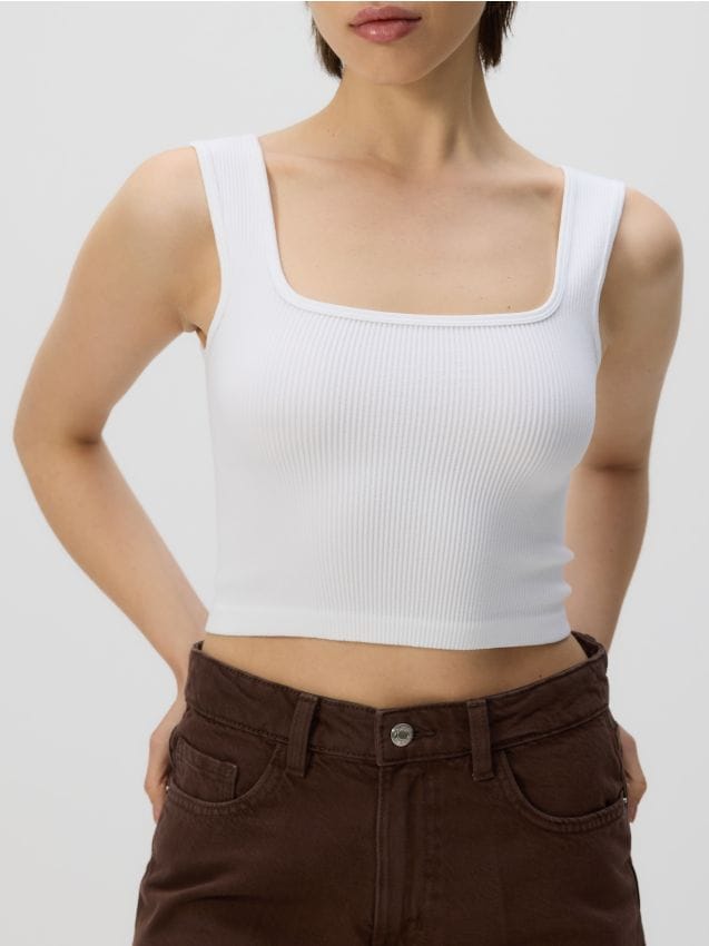 Kurzes Camisole-Top - RESERVED