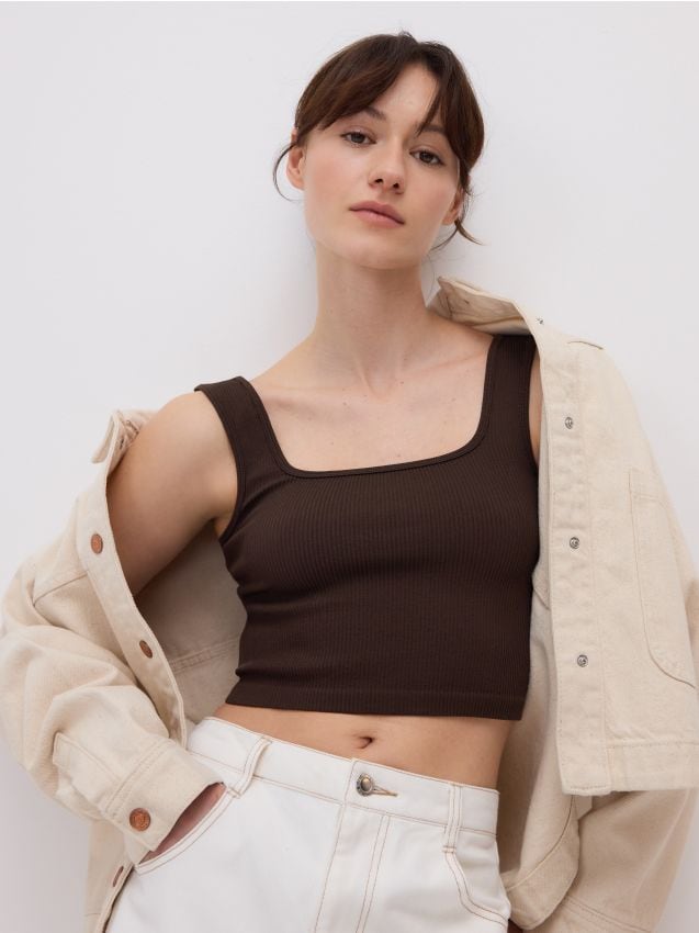 Cami crop top - RESERVED