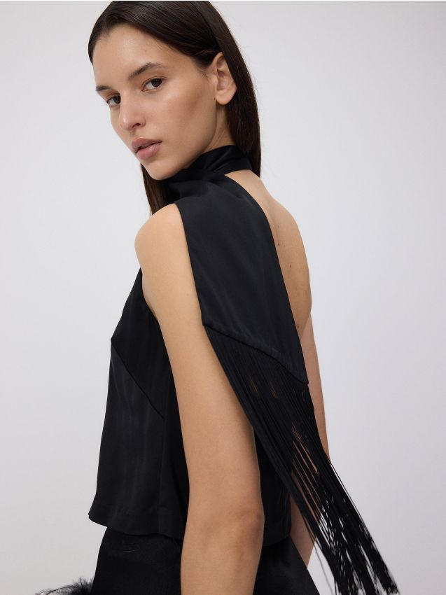 Top with fringes - RESERVED
