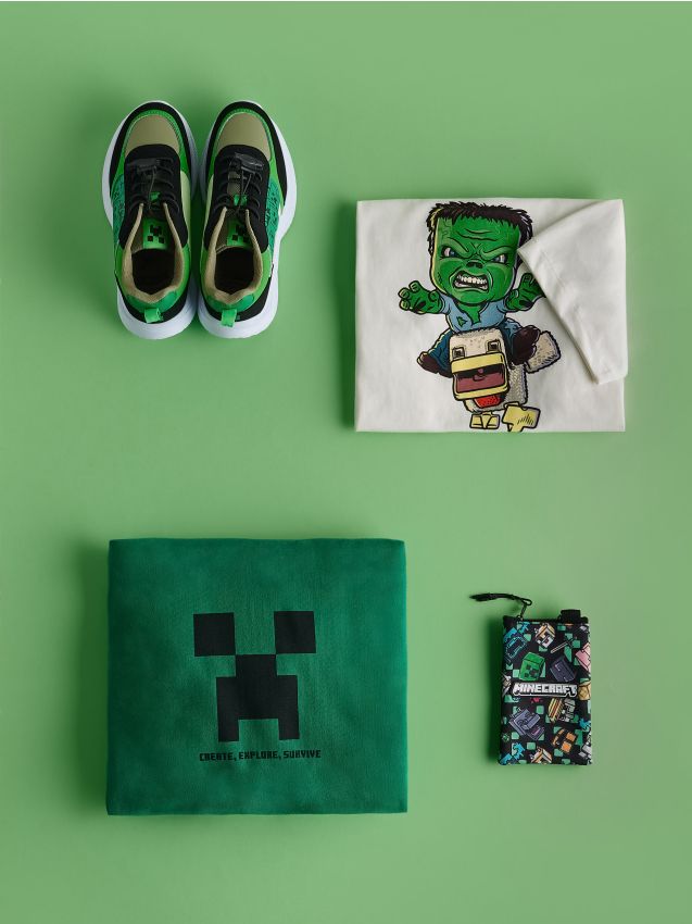 Minecraft pamutpóló - RESERVED