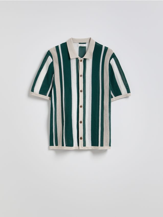Stripe openwork jumper - RESERVED
