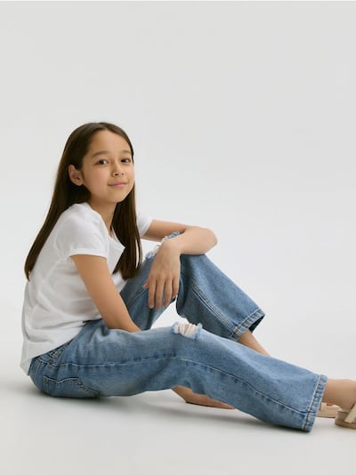 GIRLS` JEANS TROUSERS