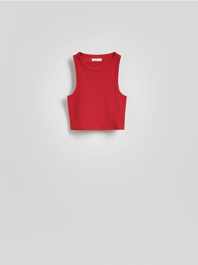 Reserved - Crop top - roșu Reserved - Crop top - roșu