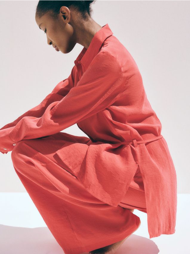 Modal rich palazzo trousers - RESERVED
