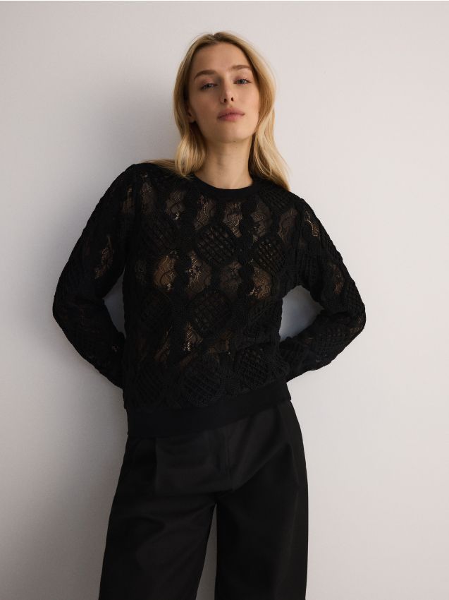 Blouse with embroidery detailing - RESERVED