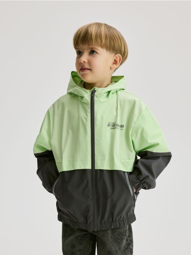 Water resistant hooded jacket - RESERVED
