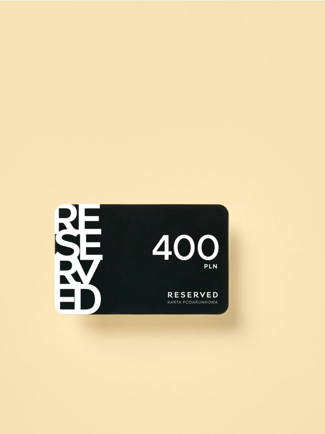 Karta podarunkowa - RESERVED