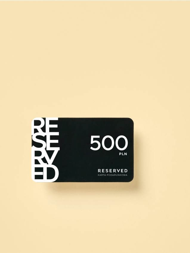Karta podarunkowa - RESERVED