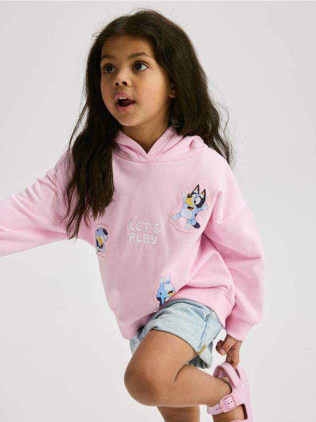 GIRLS` JOGGING TOP - RESERVED