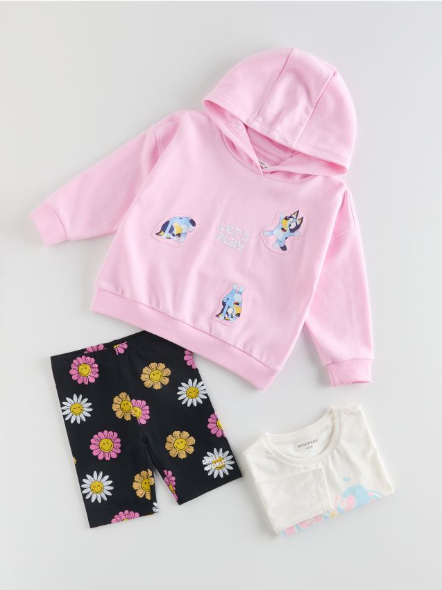 GIRLS` JOGGING TOP - RESERVED