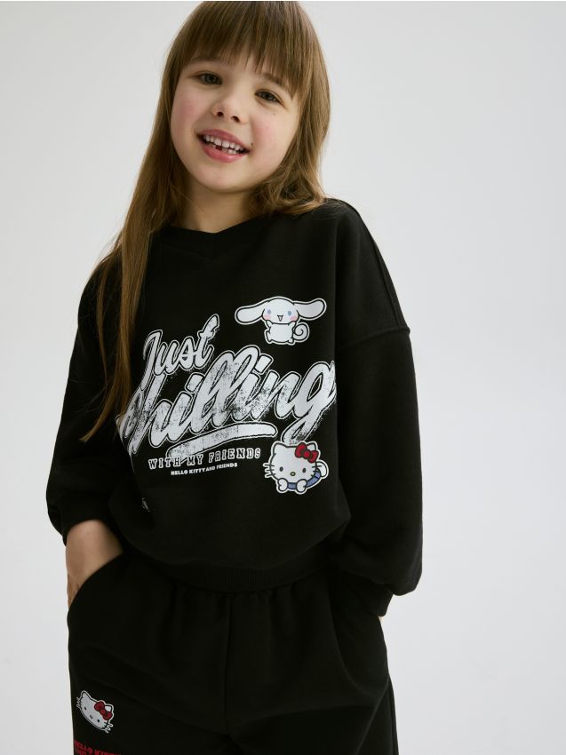 GIRLS` JOGGING TOP - RESERVED