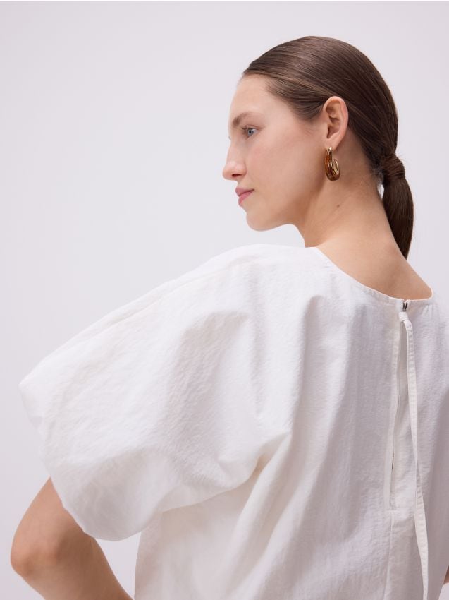 Short bubble blouse - RESERVED