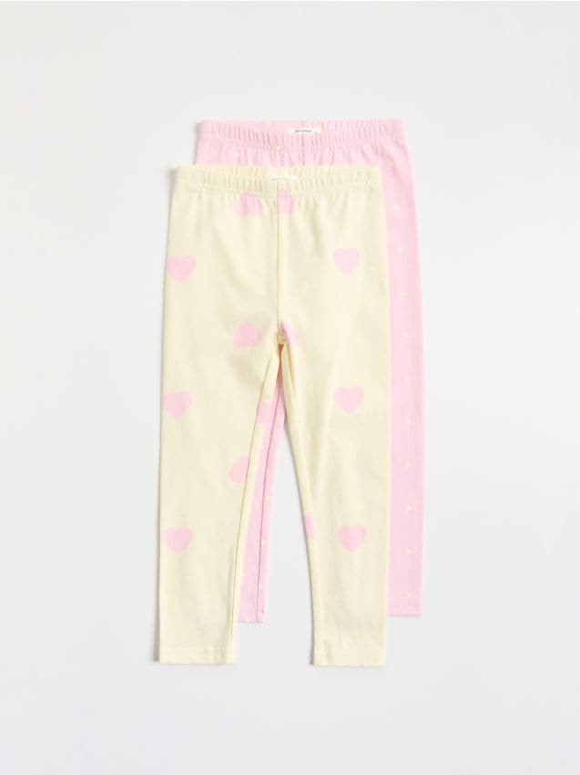 Cotton rich leggings 2 pack - RESERVED