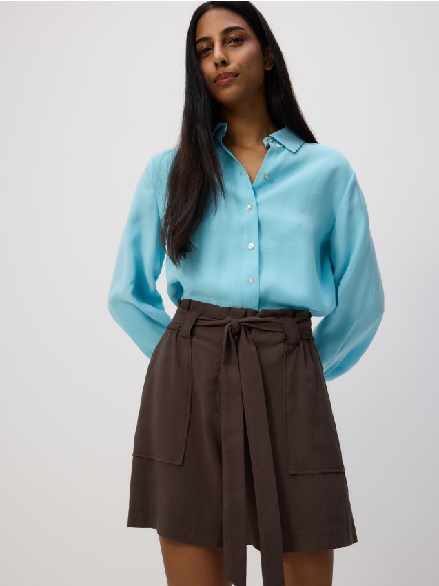 Shorts with tie - RESERVED