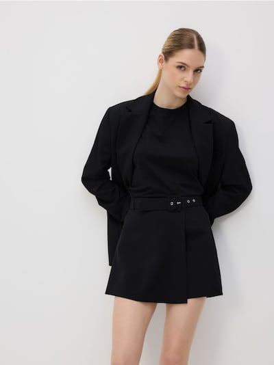 Skort met riem