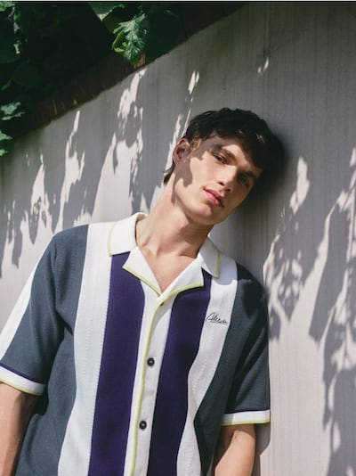 Maglione a maniche corte