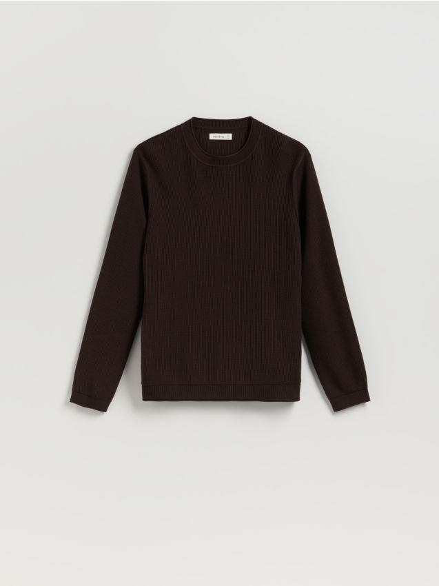 Structural cotton jumper - RESERVED