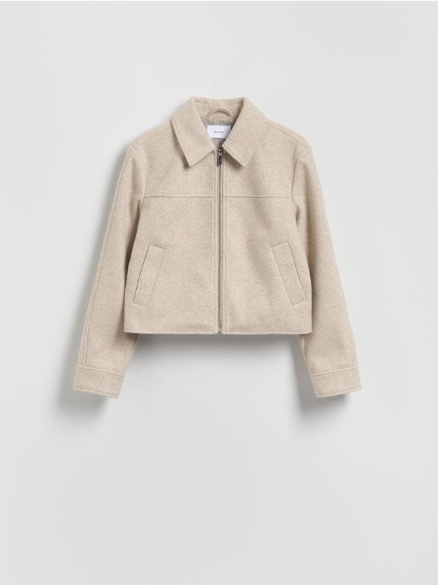 Jacket with collar - RESERVED