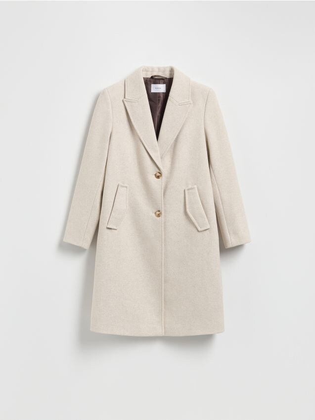 Wool blend coat - RESERVED