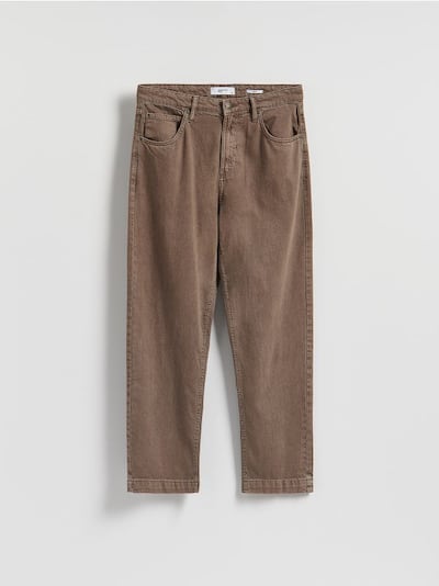 Loose jeans with wash effect